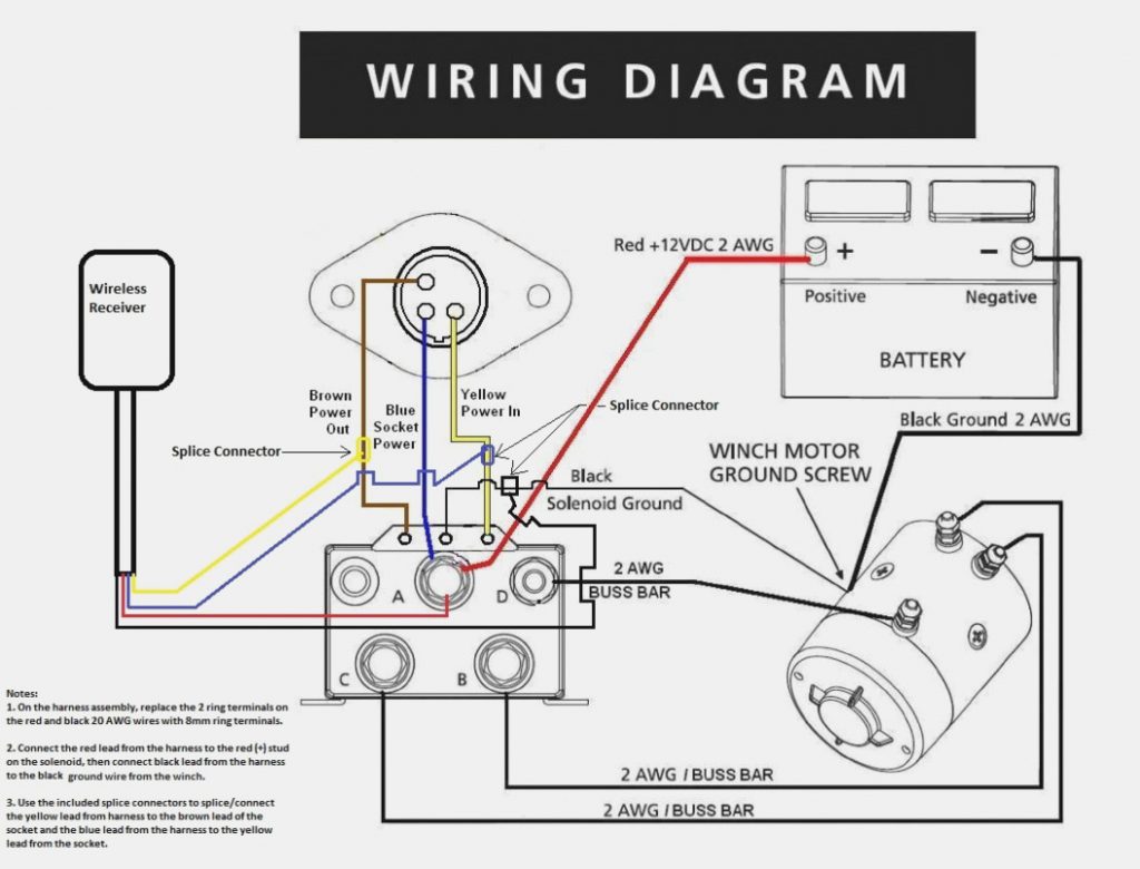 Warn Winch Wiring Diagram Solenoid | Manual E-Books - Warn Winch Wiring