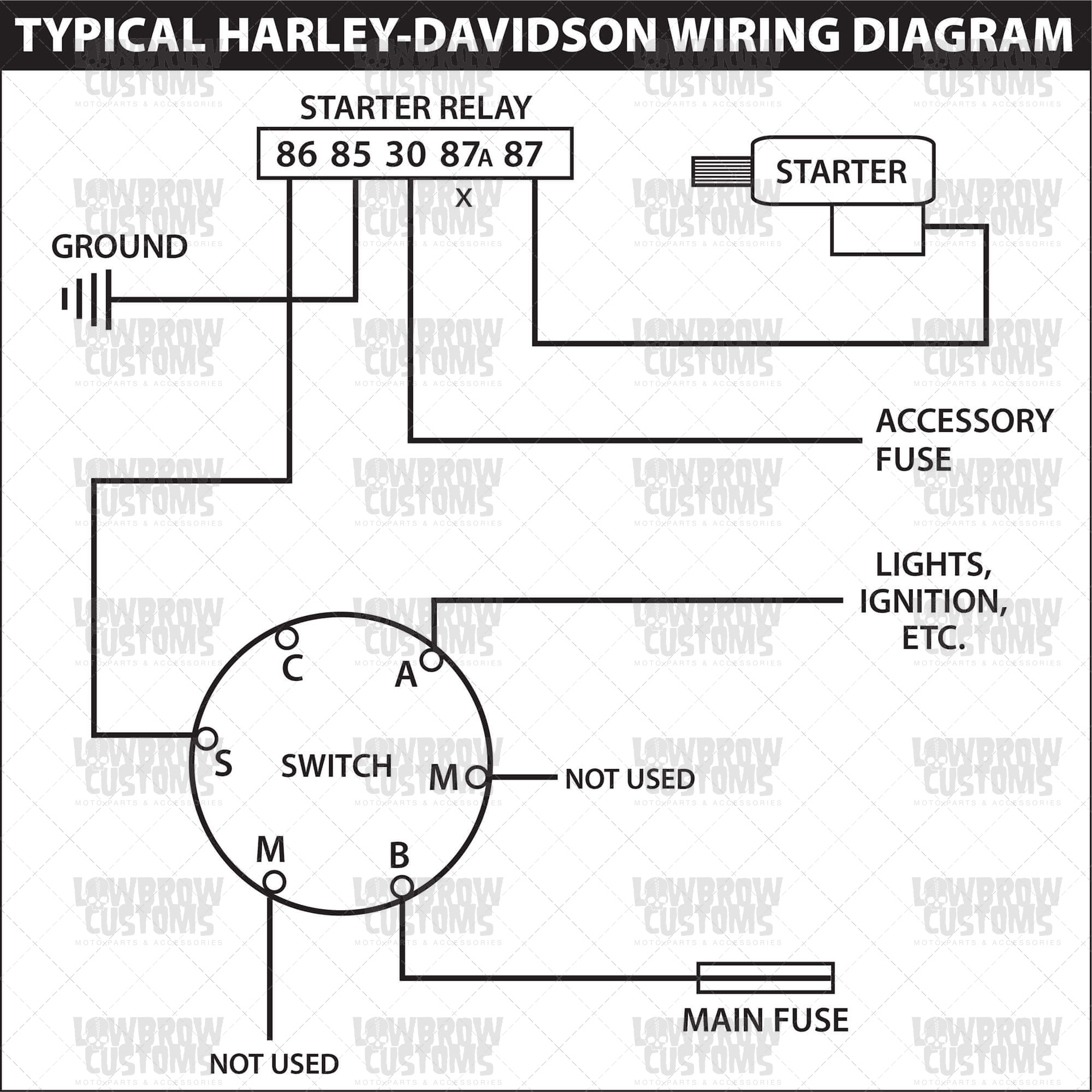 Weatherpoof Starter Ignition Switch With Key Wiring Diagram - Wiring - Ignition Switch Wiring Diagram