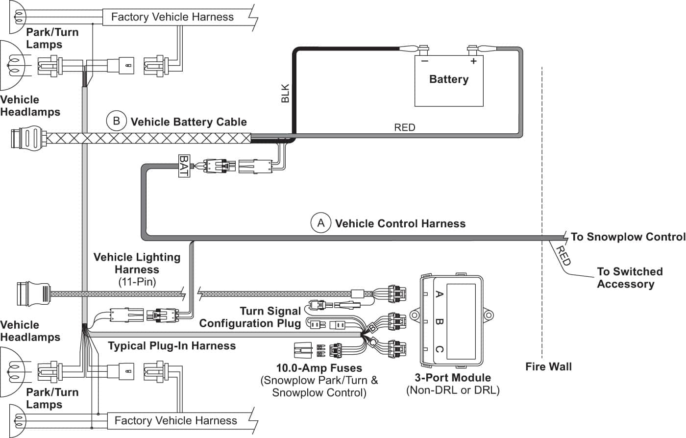 Western Snow Plow Wiring Diagram | Cadician's Blog