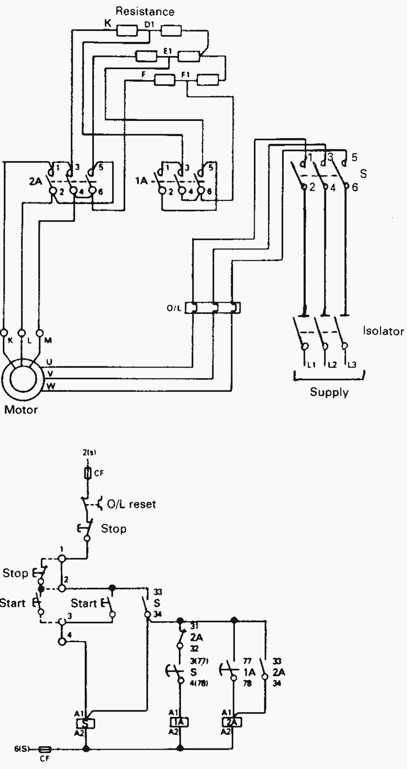 Westinghouse Motor Wiring Diagram - Go Wiring Diagram - Magnetic Starter Wiring Diagram
