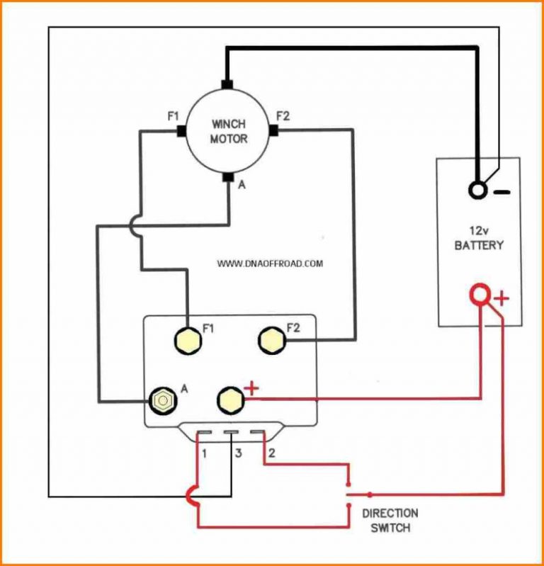 Winch Control Wiring Diagram - Design Of Electrical Circuit & Wiring ...