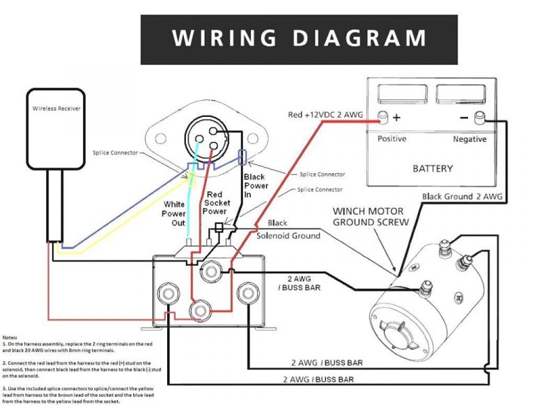 Traveller Winch Remote Wiring Diagram