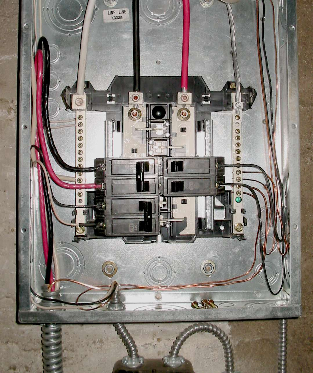 Wiring 220V Breaker Panel Diagram | Wiring Library - 220 Sub Panel Wiring Diagram