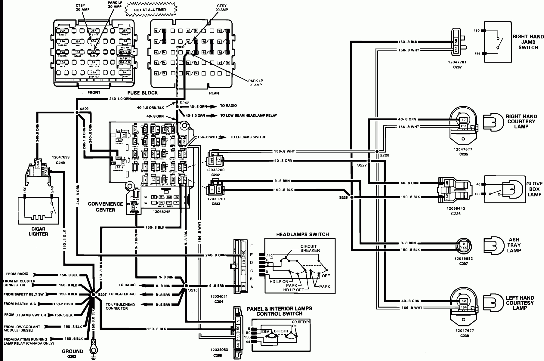1989 Chevy Truck Wiring Diagram from 2020cadillac.com