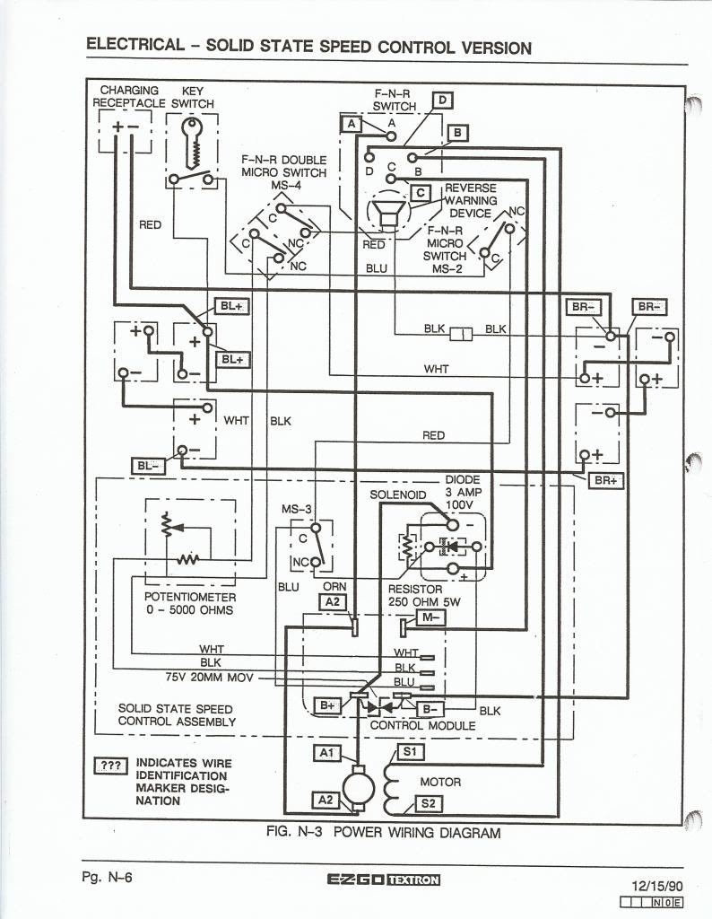 Wiring Diagram Ezgo Golf Cart Ez Go At Electric - Wiring Diagrams - Ezgo Txt Wiring Diagram
