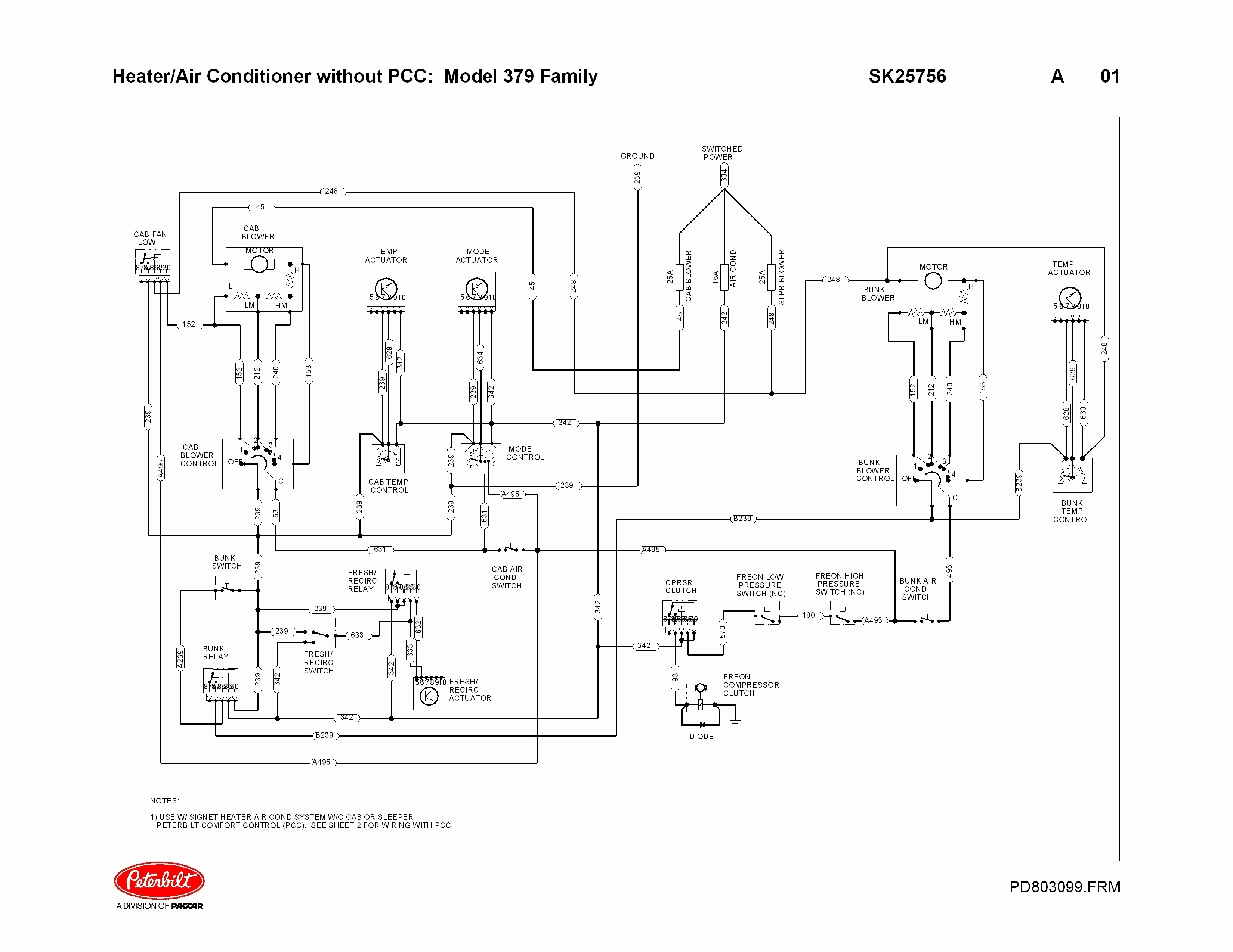 peterbilt 379 ignition switch wiring diagram