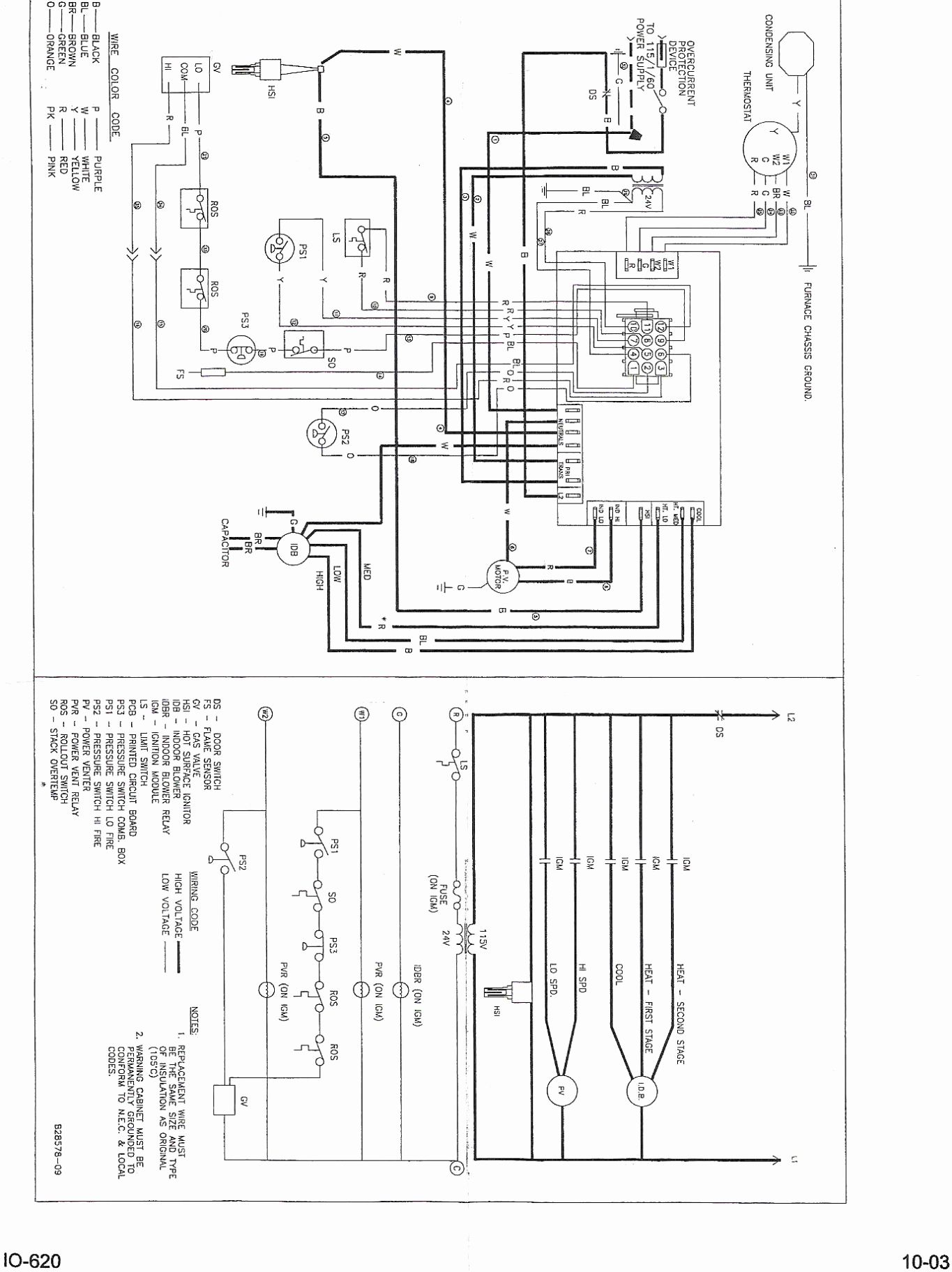 Wiring Diagram For A Goodman Furnace - All Wiring Diagram Data - Goodman Furnace Wiring Diagram