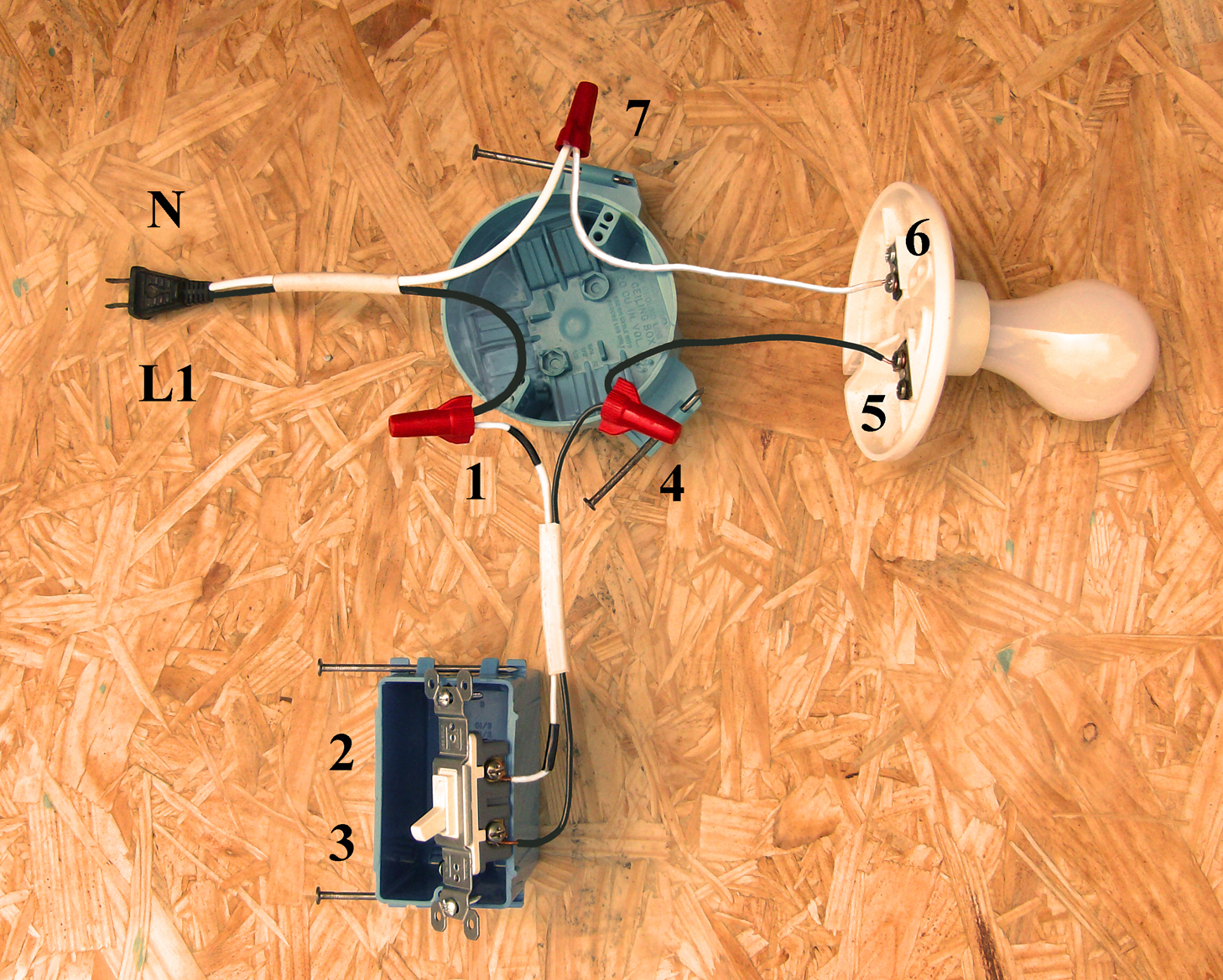 Wiring Diagram For A Single Pole Light Switch | Wiring Diagram - Single Pole Switch Wiring Diagram