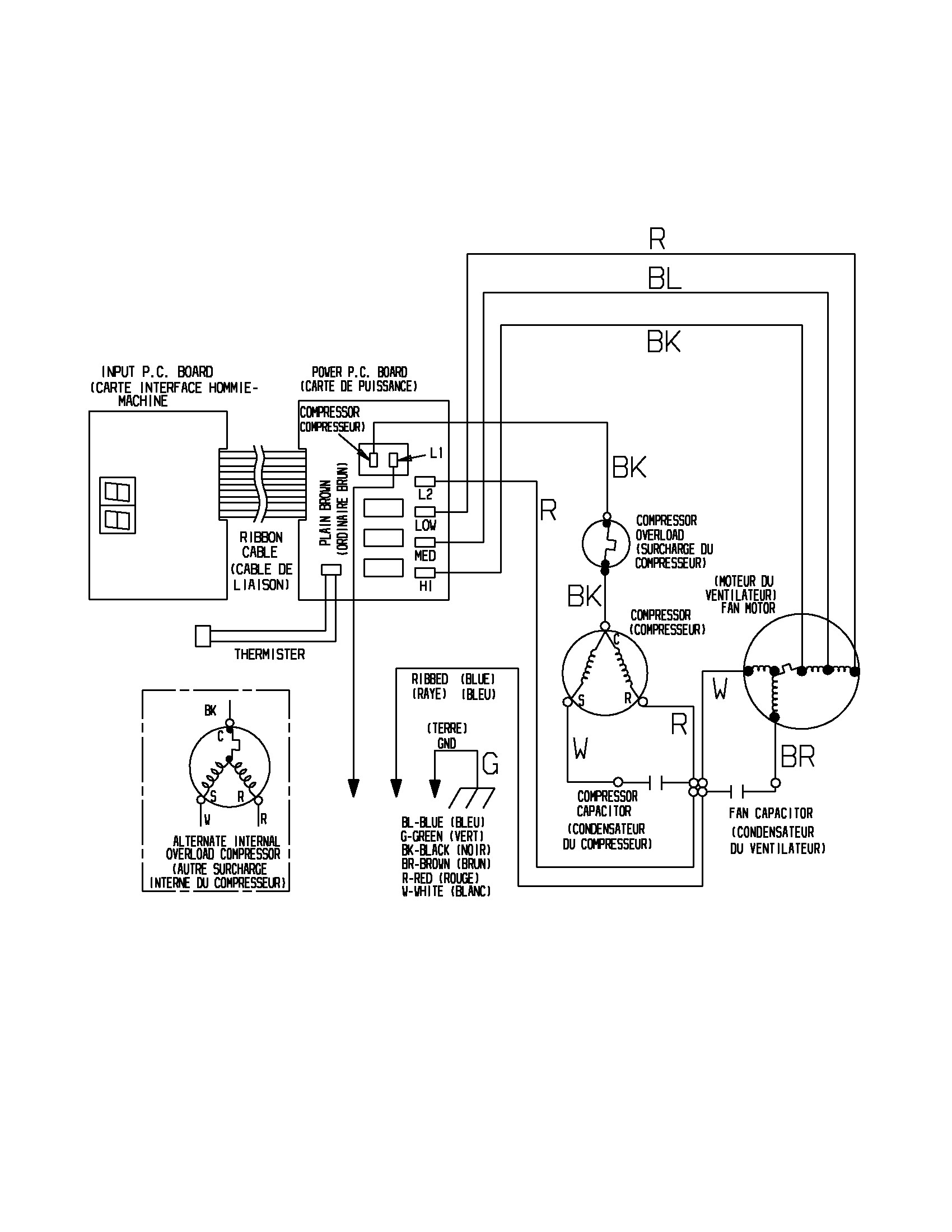 Wiring Diagram For Central Ac | Manual E-Books - Air Conditioner Wiring Diagram Capacitor