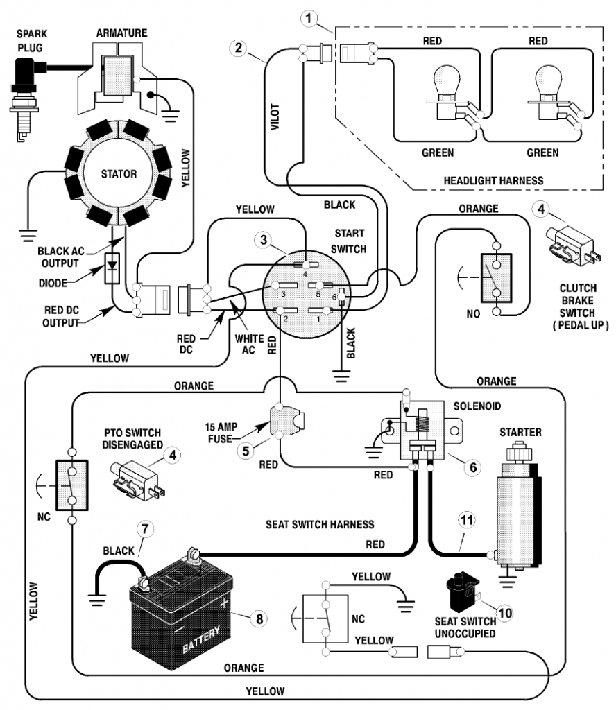 Wiring Diagram For Craftsman Lt1000 | Wiring Diagram - Craftsman Lt1000 Wiring Diagram