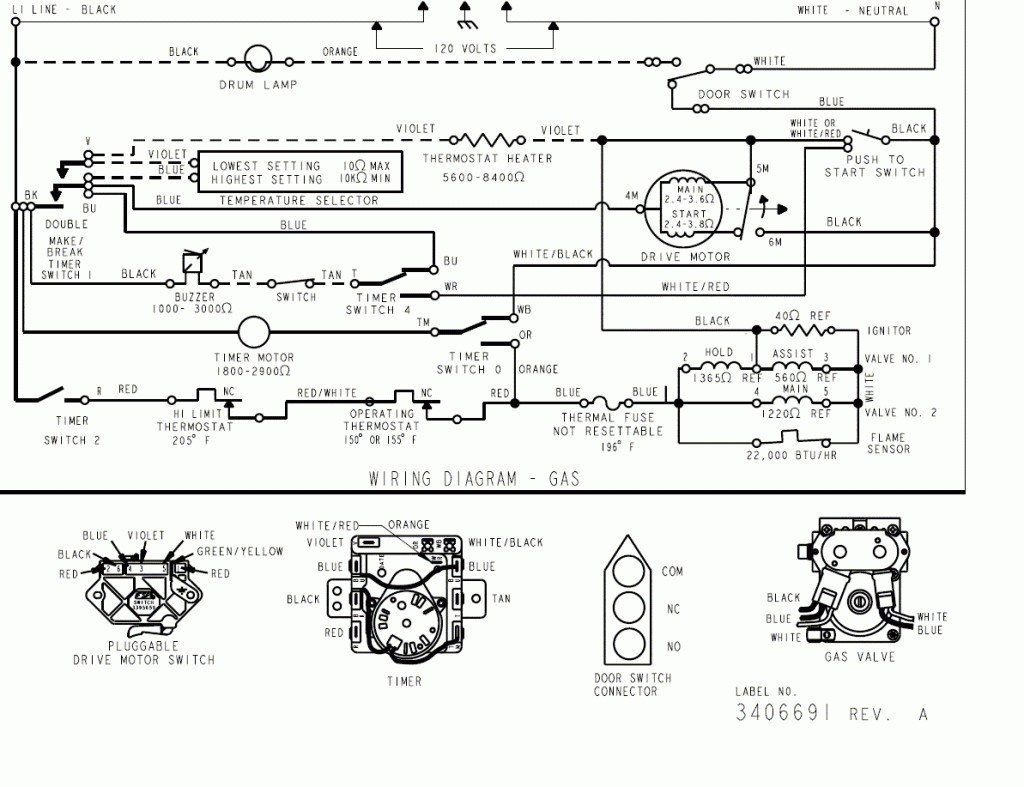 Wiring Diagram For Kenmore Gas Dryer | Wiring Diagram - Kenmore Dryer Wiring Diagram