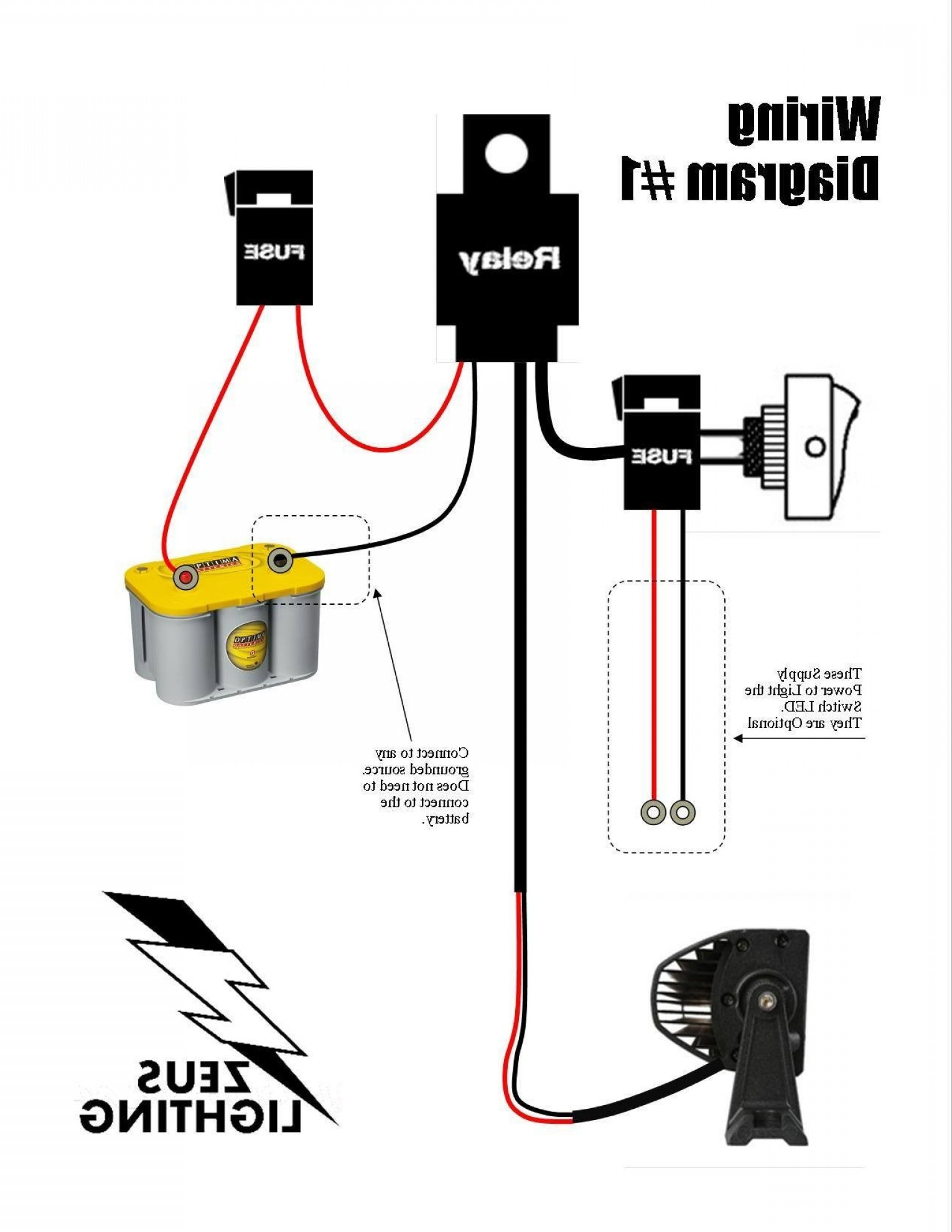 Wiring Diagram For Led Light Bar | Wiring Library - Autofeel Light Bar Wiring Diagram