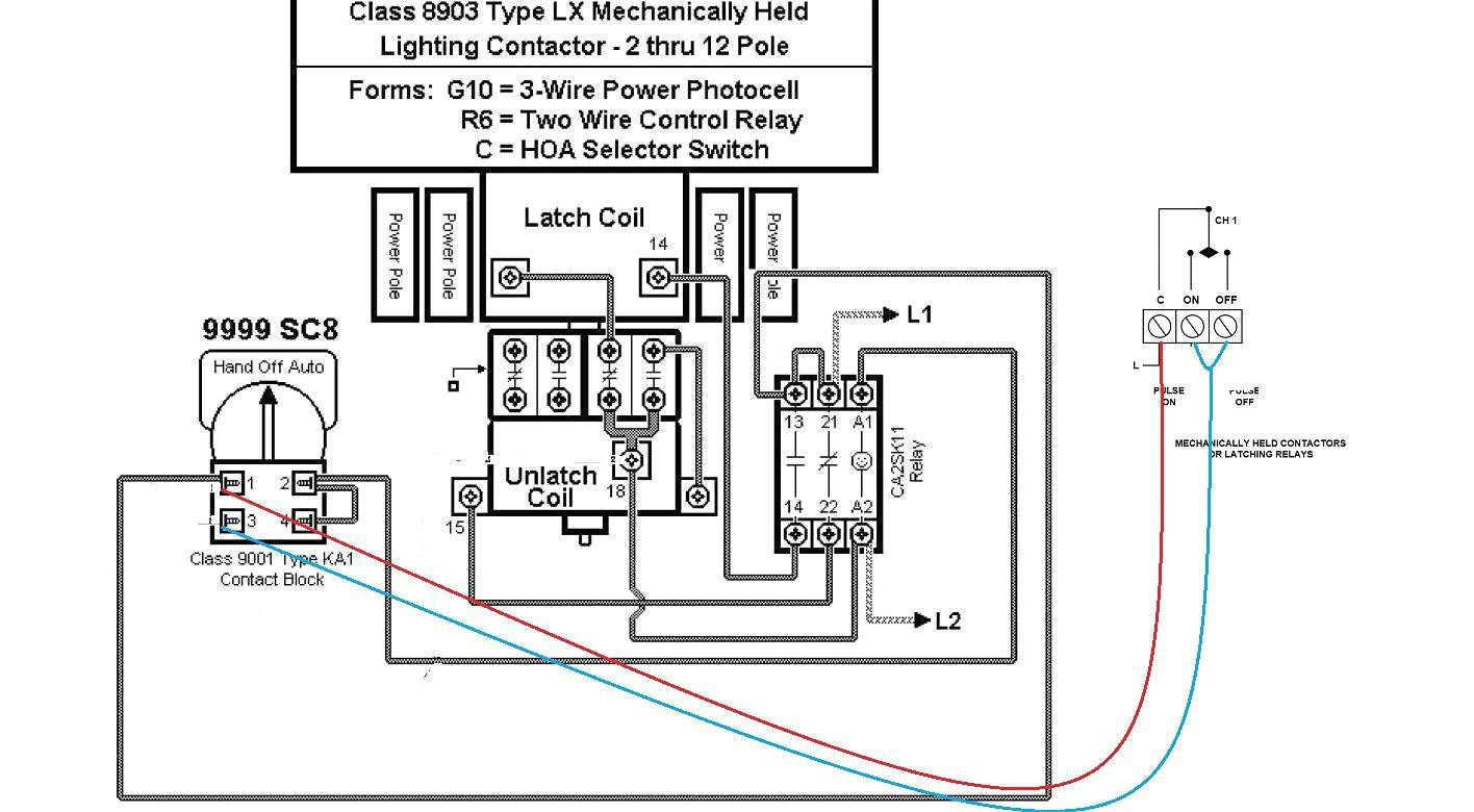 Wiring Diagram Lighting Contactor With Photocell - Wiring Diagram - Contactor Wiring Diagram