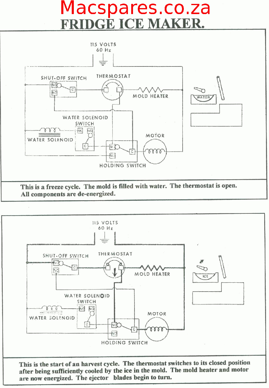 Wiring Diagram Of A Refrigerator - Wiring Diagram Data - Refrigerator Compressor Wiring Diagram