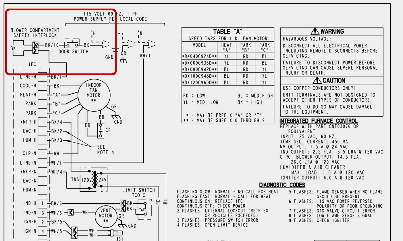 Trane Air Handler Schematics