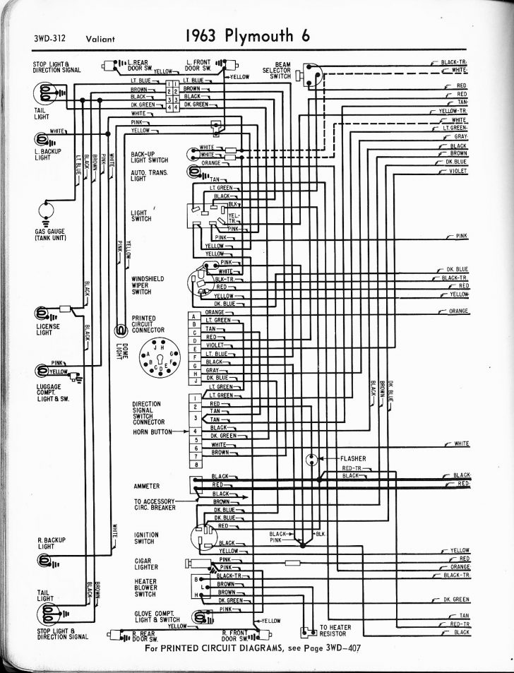 Wiring Diagrams 63 Model Year - Mopar Owners Group South Africa - Mopar ...