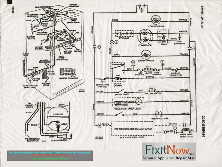 Wiring Diagrams And Schematics - Appliantology - Whirlpool Refrigerator