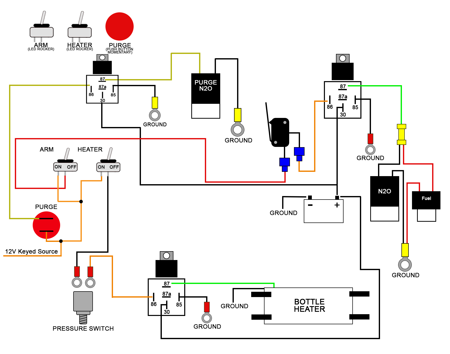 Wiring Diagrams - Ford Solenoid Wiring Diagram