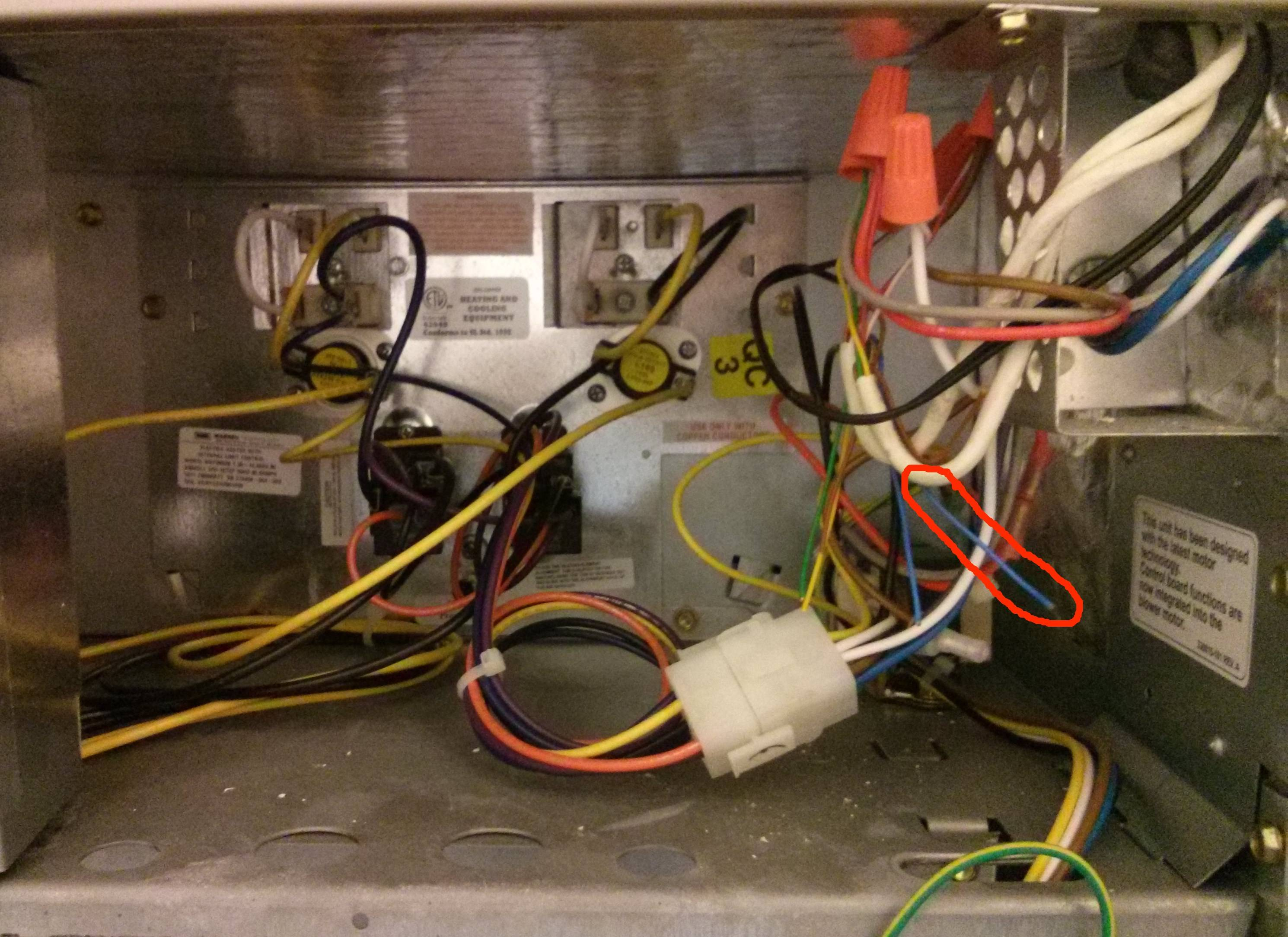 Wiring - How Do I Connect The Common Wire In A Carrier Air Handler - Air Handler Wiring Diagram