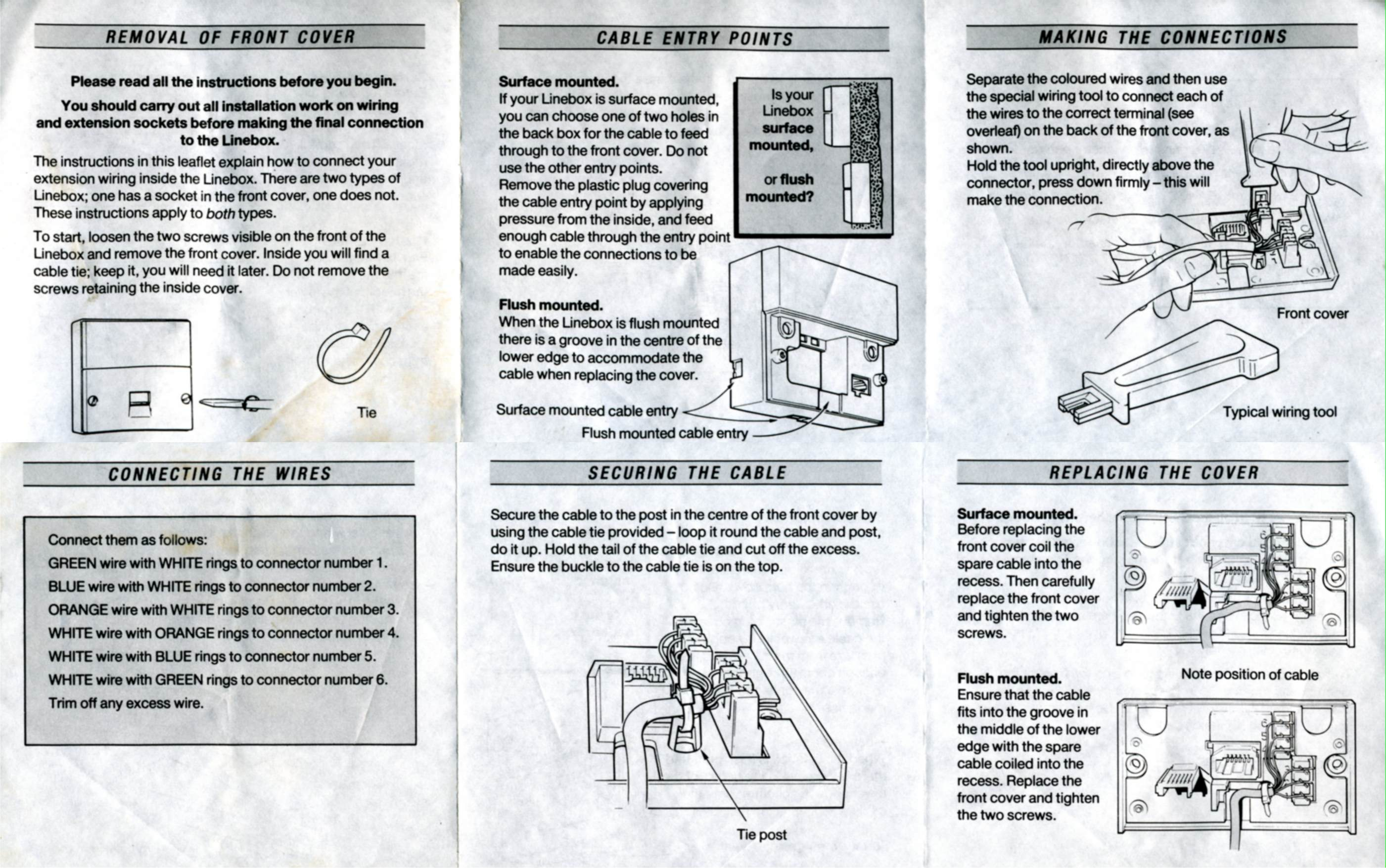 Wiring Information - 6 Way Trailer Plug Wiring Diagram