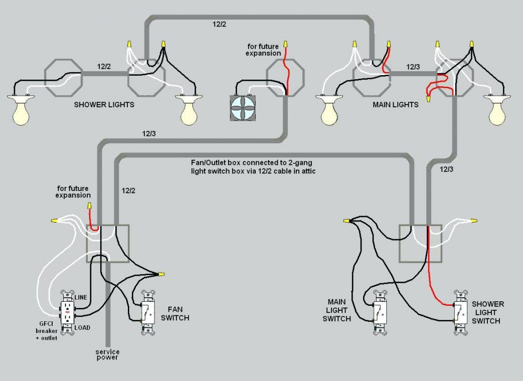 Wiring Lights And Outlets On Same Circuit Diagram Basement A Full - Wiring Lights And Outlets On Same Circuit Diagram