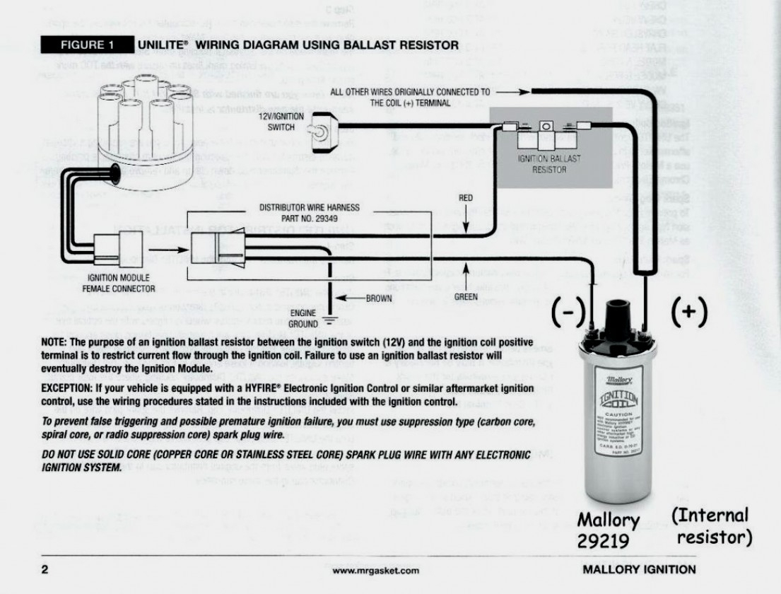 Wiring Mallory 609 | Schematic Diagram - Mallory Ignition Wiring Diagram
