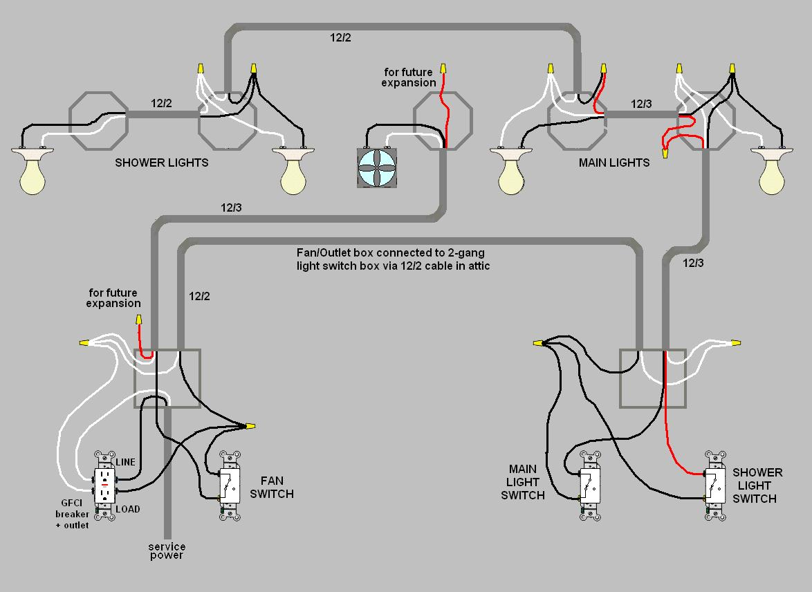Wiring Multiple Lights And Switches - Schema Wiring Diagram - Wiring Multiple Lights And Switches On One Circuit Diagram