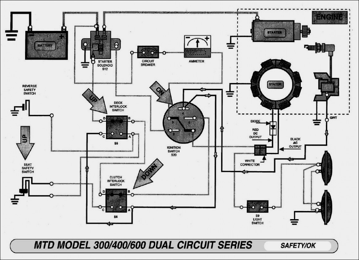 Wiring Schematic For Murray Riding Lawn Mower | Wiring Diagram - Wiring Diagram For Murray Riding Lawn Mower