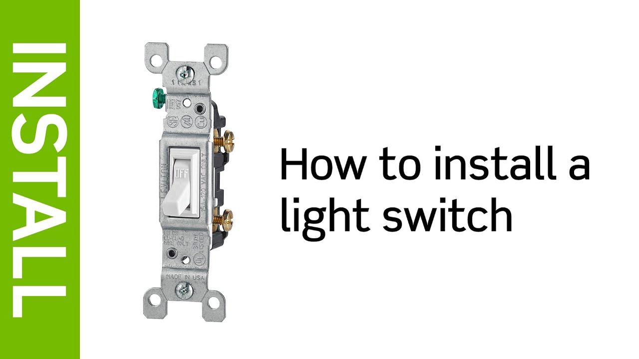 Wiring Single Pole Light Switch - Wiring Diagrams Hubs - Single Pole Light Switch Wiring Diagram