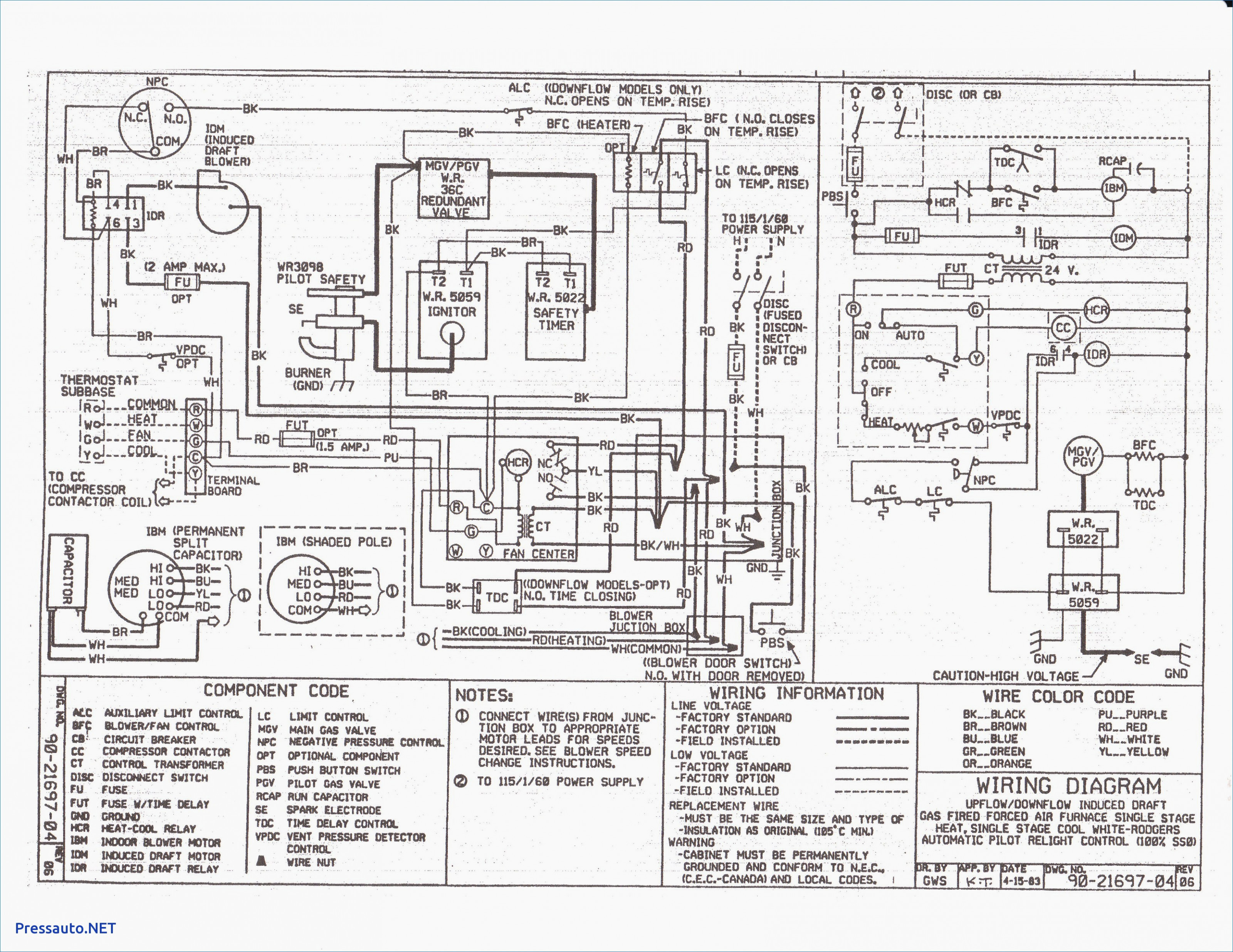 Wiring York Diagrams Furnace N2Ahd2Oao6C - Today Wiring Diagram - Coleman Mobile Home Electric Furnace Wiring Diagram